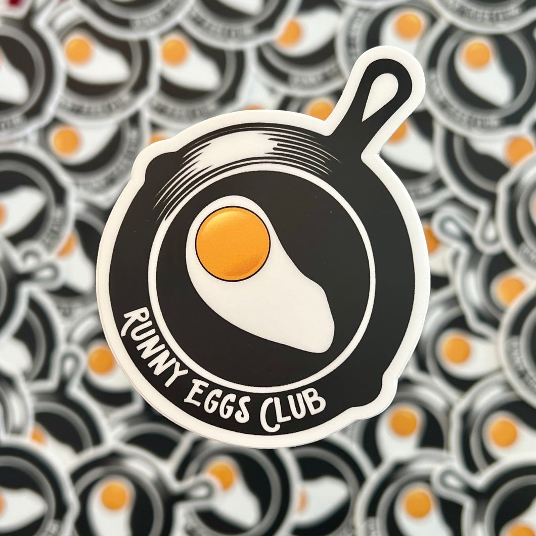 Runny Eggs Club Stickers
