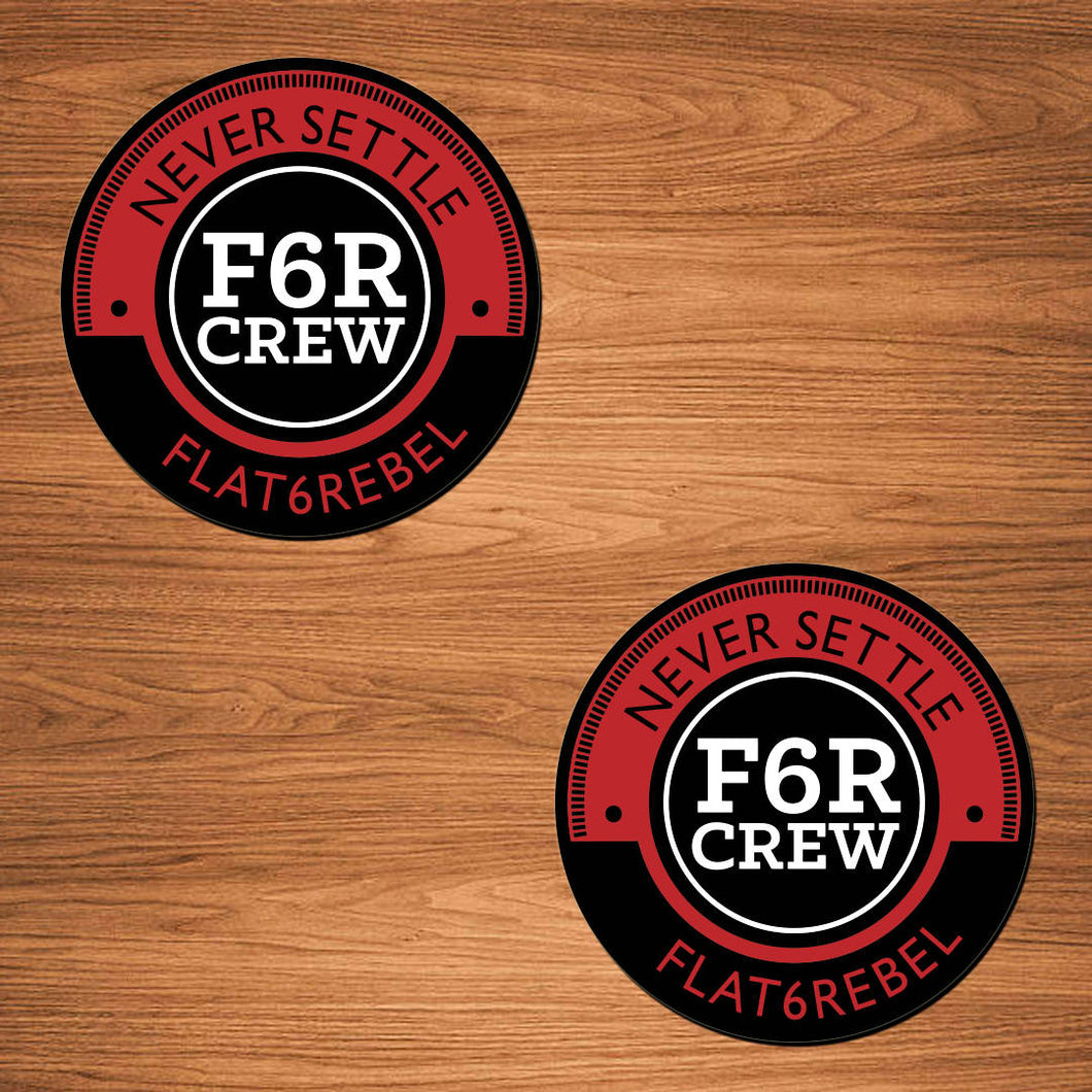 F6R Crew Decal Set