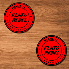 FLAT6REBEL OG Stickers